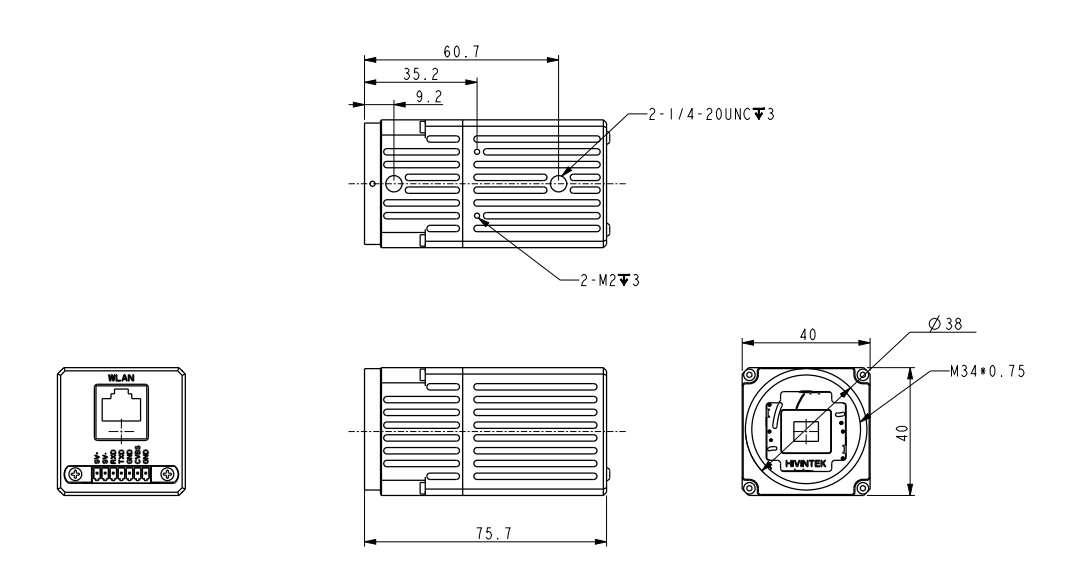 TSN121K S Network Thermal Camera view 2